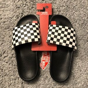 vans slip on sandals